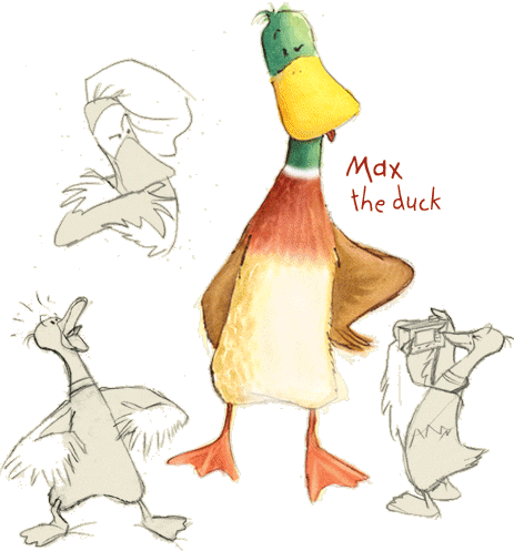 Max the duck